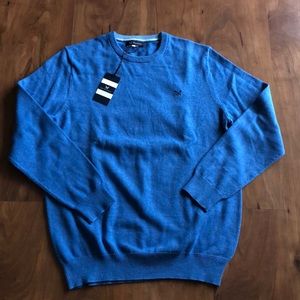 NWT Crew clothing company blue sweater #E